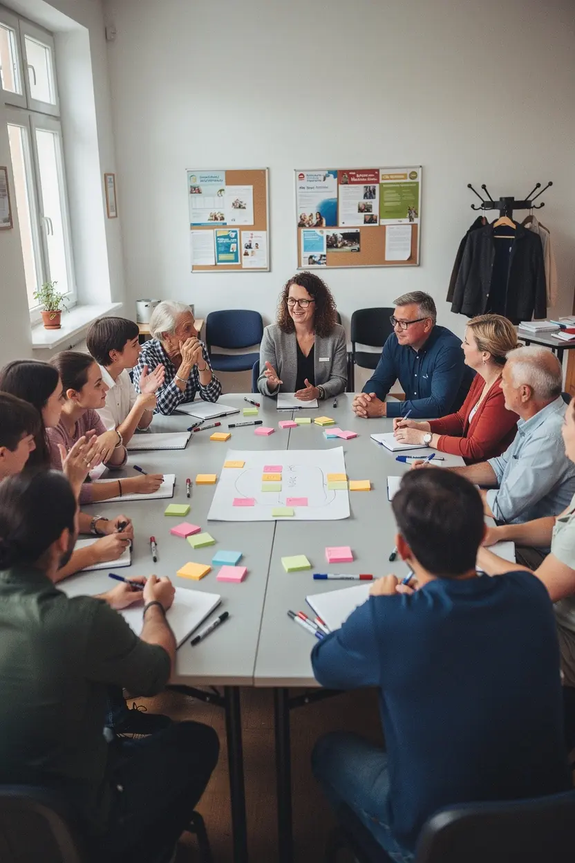 Professional business innovation visualization